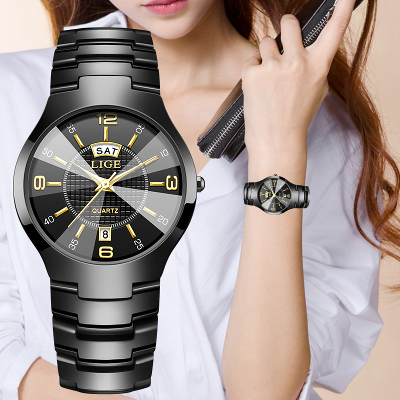 Luxury Watch Straps - LIGE Fashion Elegant Women's Wristwatch Luxury