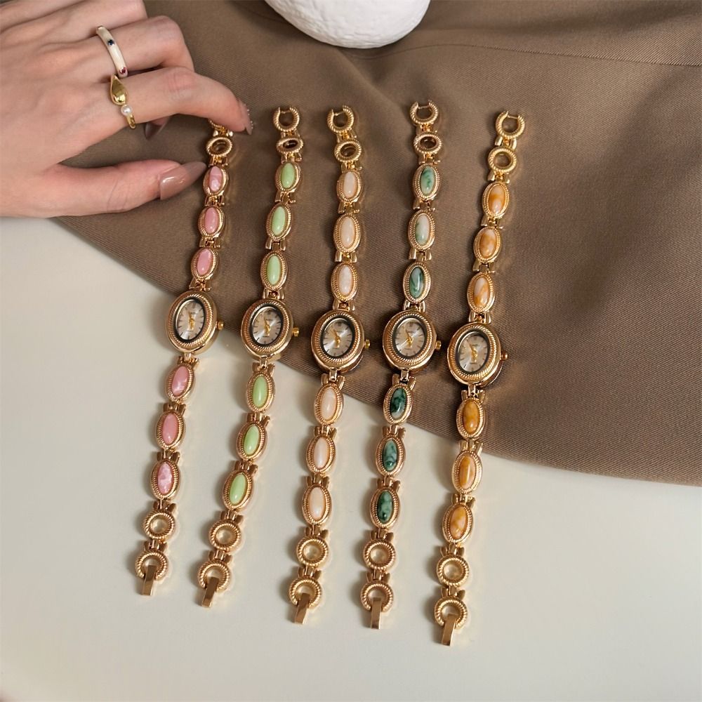 Luxury Watch Vintage - New Vintage Colored Gemstones Ladies Watch