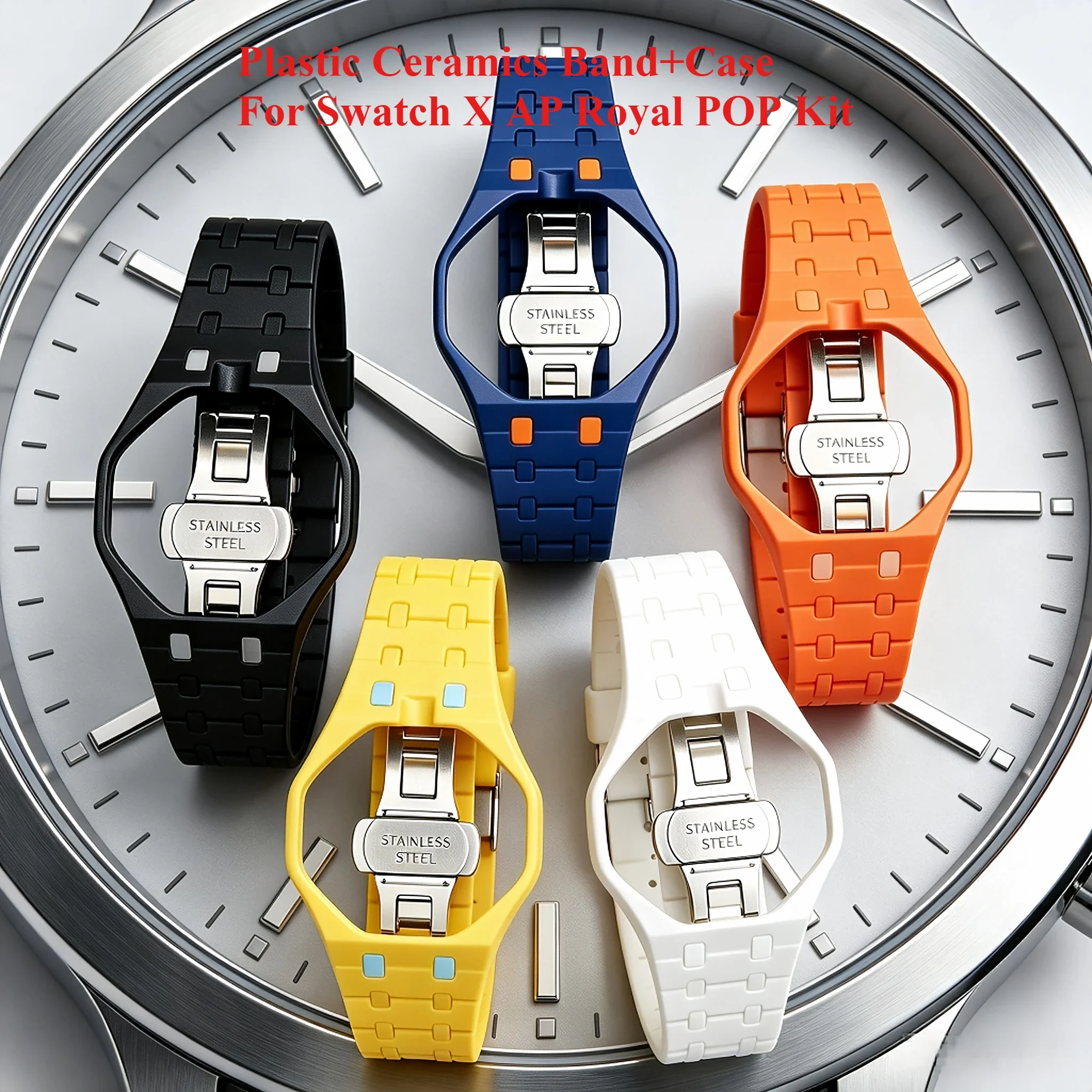Luxury Watch Straps - Luxury Modification Kit for Swatch X