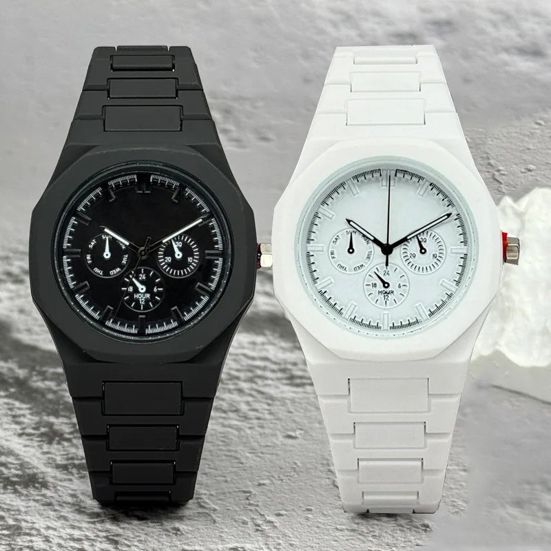Luxury Watch Maker - Famous Brand Fake Three-Eyed Dial Men