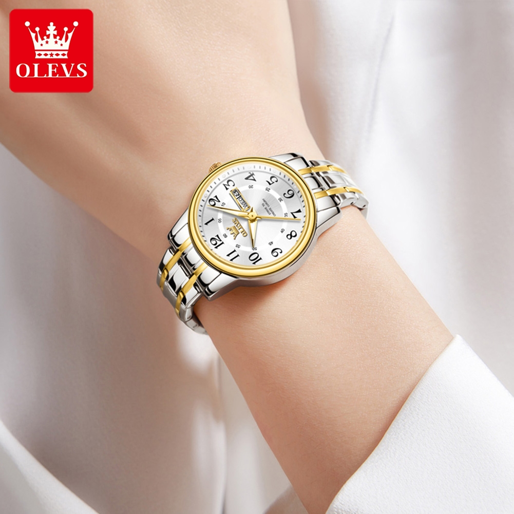 OLEVS 2891 Luxury Brand Fashio - Luxury Watch Green recension och pris
