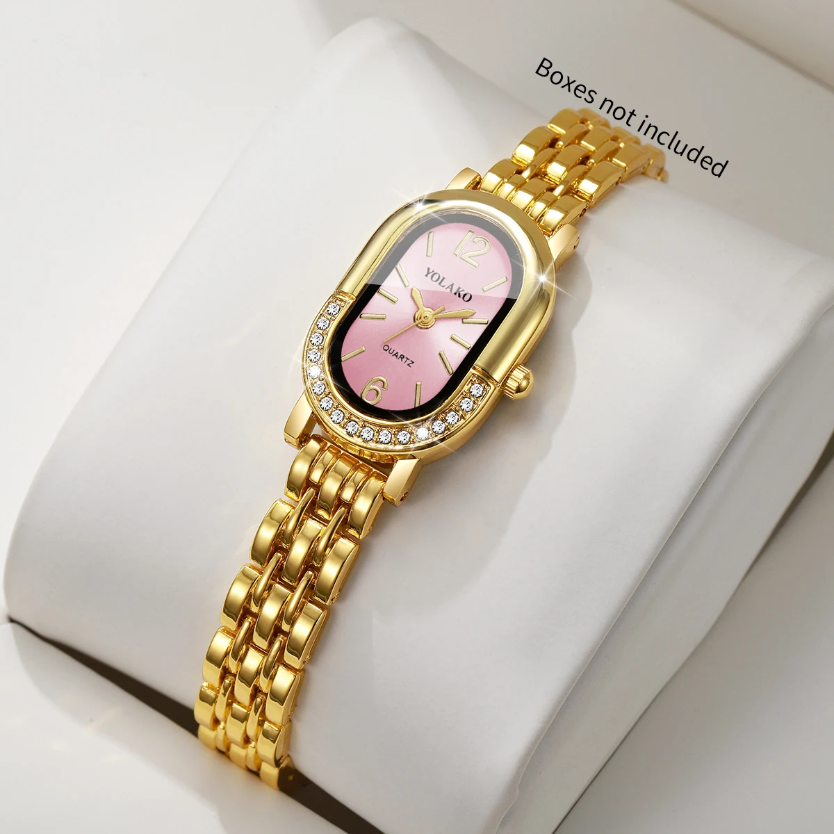 Luxury Rhinestone Women Quartz - Luxury Watch Straps recension och pris