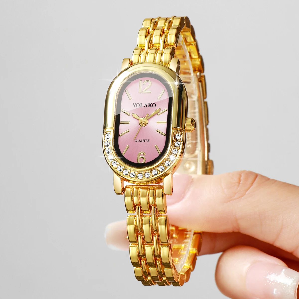 Luxury Rhinestone Women Quartz - Luxury Watch Straps recension och pris