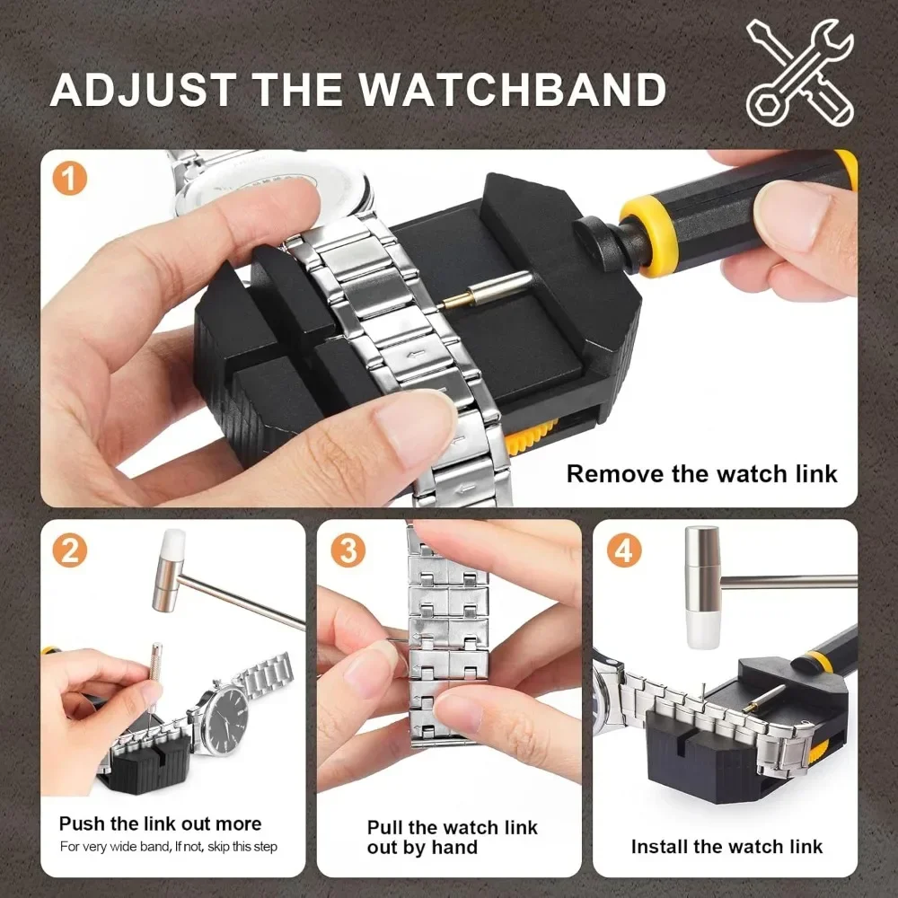 NEW Watch Link Removal Kit Res - Luxury Watch Cleaning Kit recension och pris