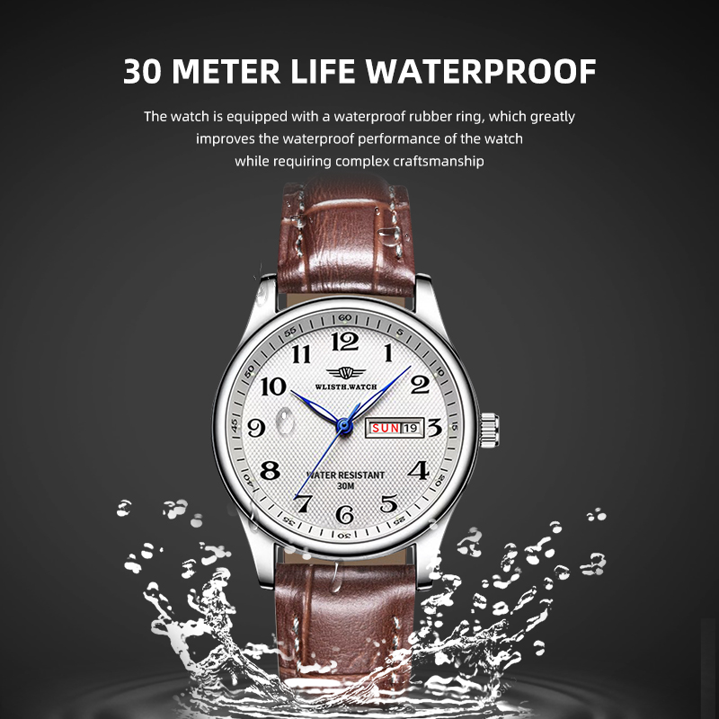 WLISTH Luxury Brand Men's Watc - Luxury Watch Maker recension och pris