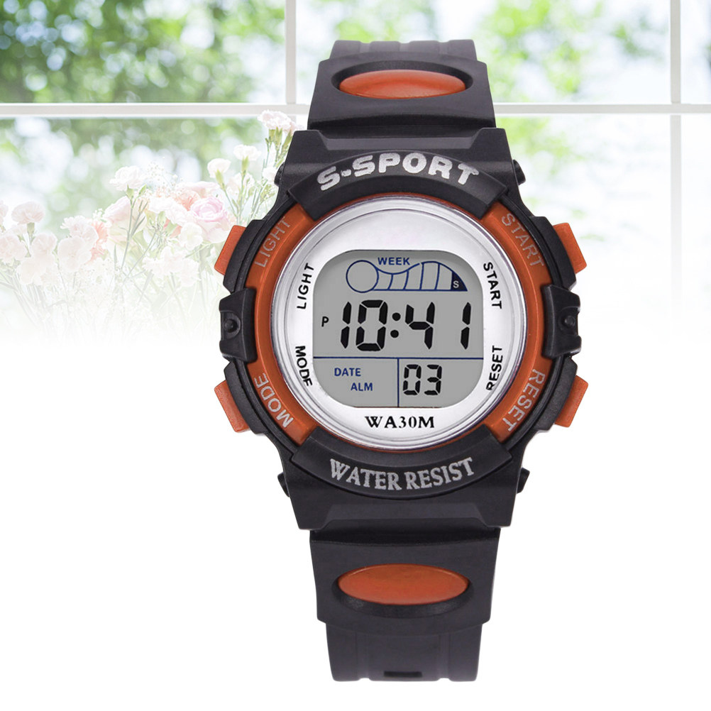 Students Electronic Watch for  - Luxury Watch White recension och pris