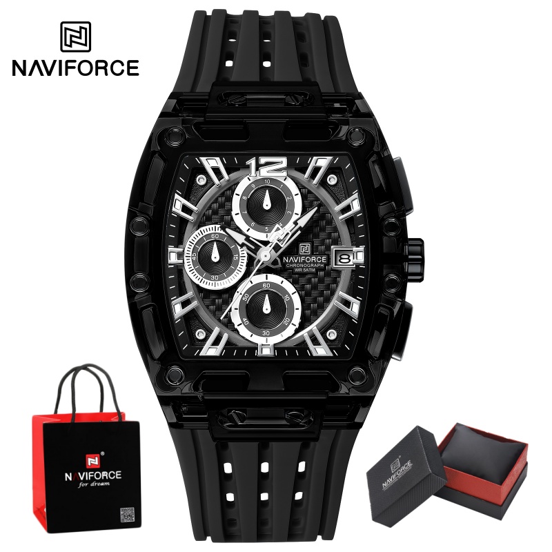 NAVIFORCE Man's Watch 5ATM Wat - Luxury Watch Gift Box recension och pris