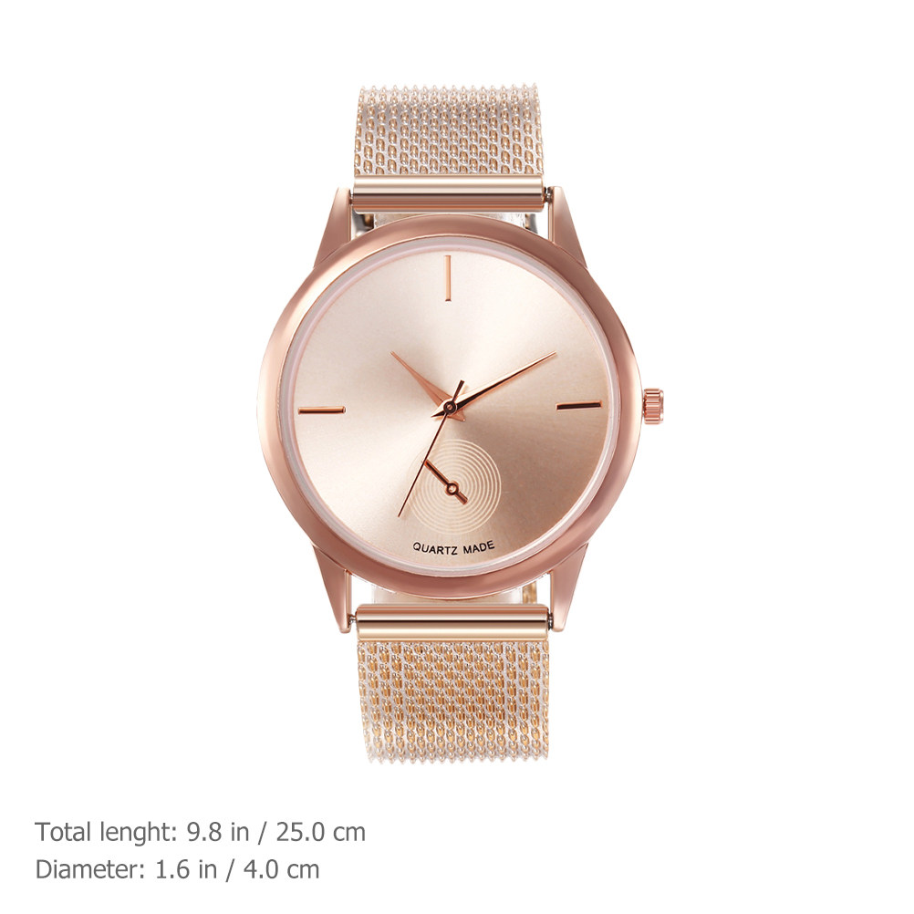 Elegant Alloy Ladies Quartz Wa - Luxury Watch White recension och pris