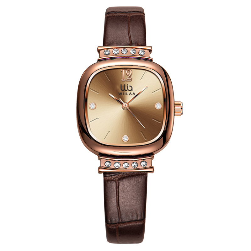Women's Rose Gold Square Watch - Luxury Watch Vintage recension och pris