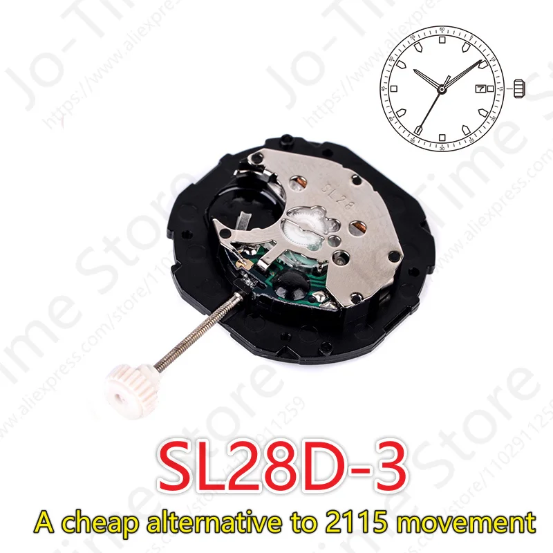 Sunon SL28-3 Quartz Movement T - Perpetual Calendar Watch recension och pris