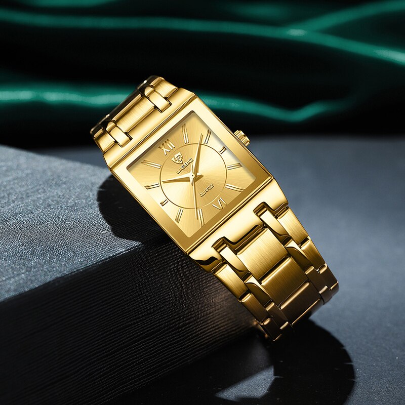 LiEBIG Luxury Golden Quartz Wr - Luxury Watch Price recension och pris