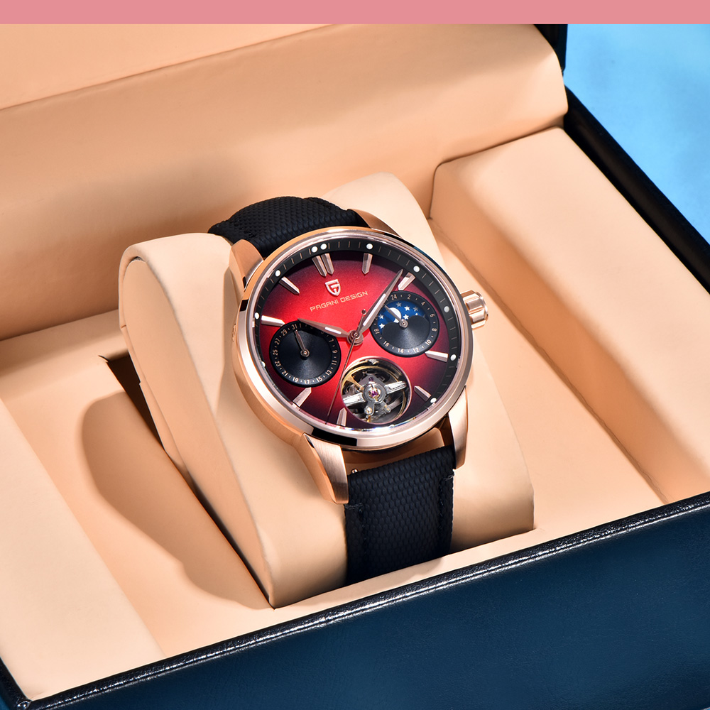 2025 New PAGANI DESIGN Watches - Luxury Watch Gift Box recension och pris