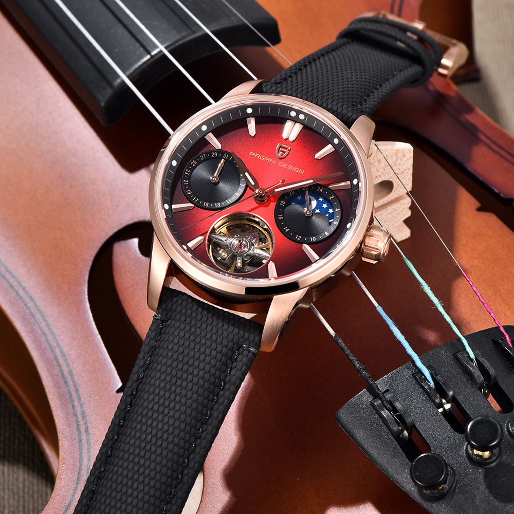2025 New PAGANI DESIGN Watches - Luxury Watch Gift Box recension och pris