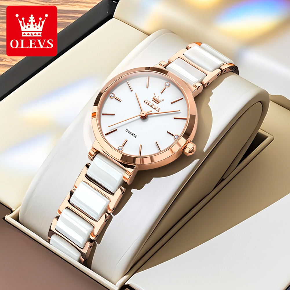 OLEVS Women Watch 5877 Luxury  - Luxury Watch Gift Box recension och pris