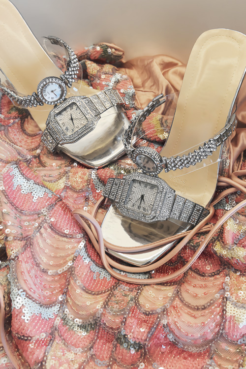 Original design Crystal watch  - Luxury Watch Straps recension och pris