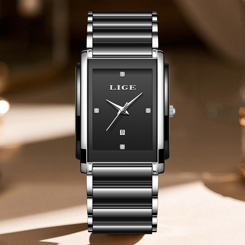 LIGE New Luxury Women Watches  - Luxury Watch Gift Box recension och pris