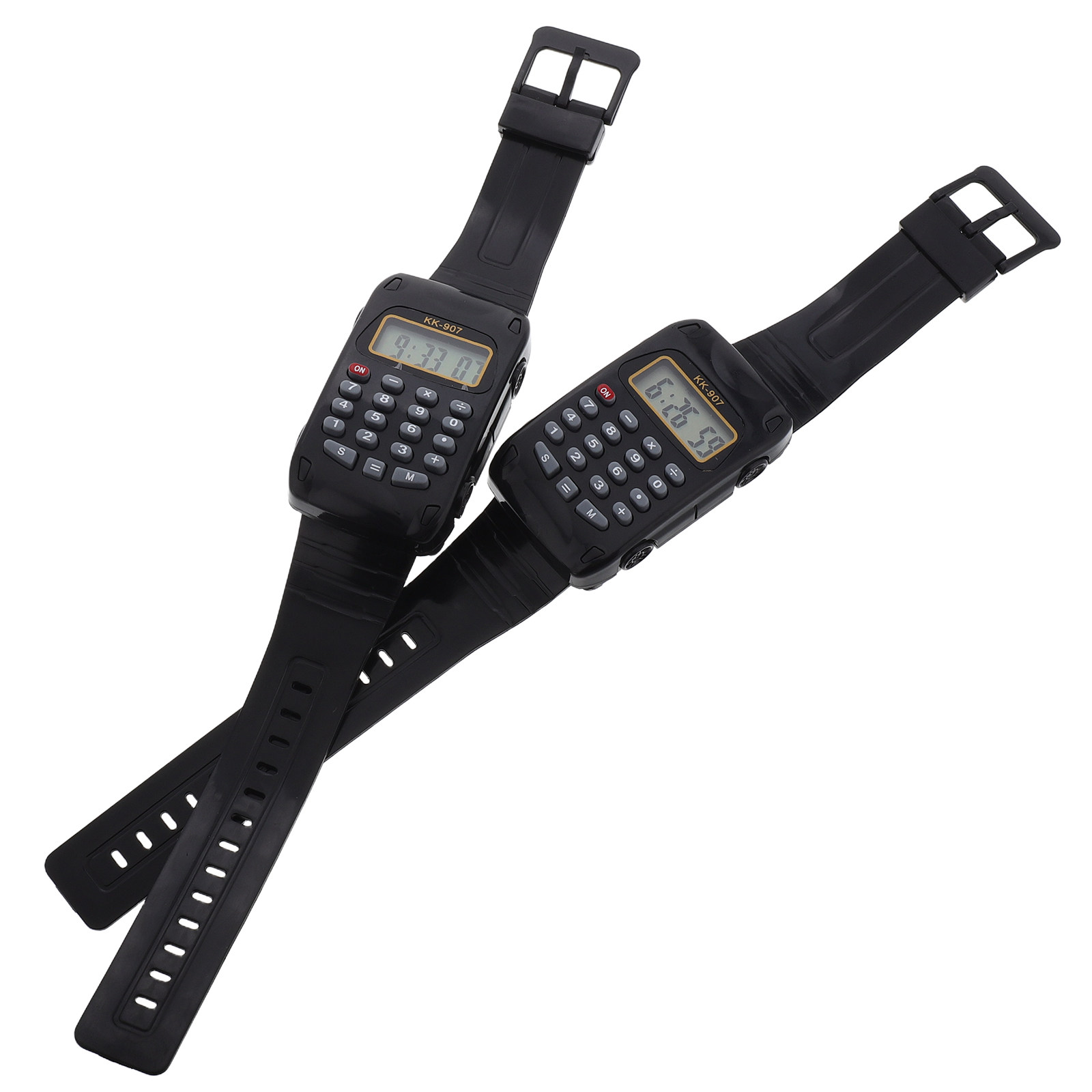 2Pcs Educational Calculator Wa - Luxury Watch White recension och pris