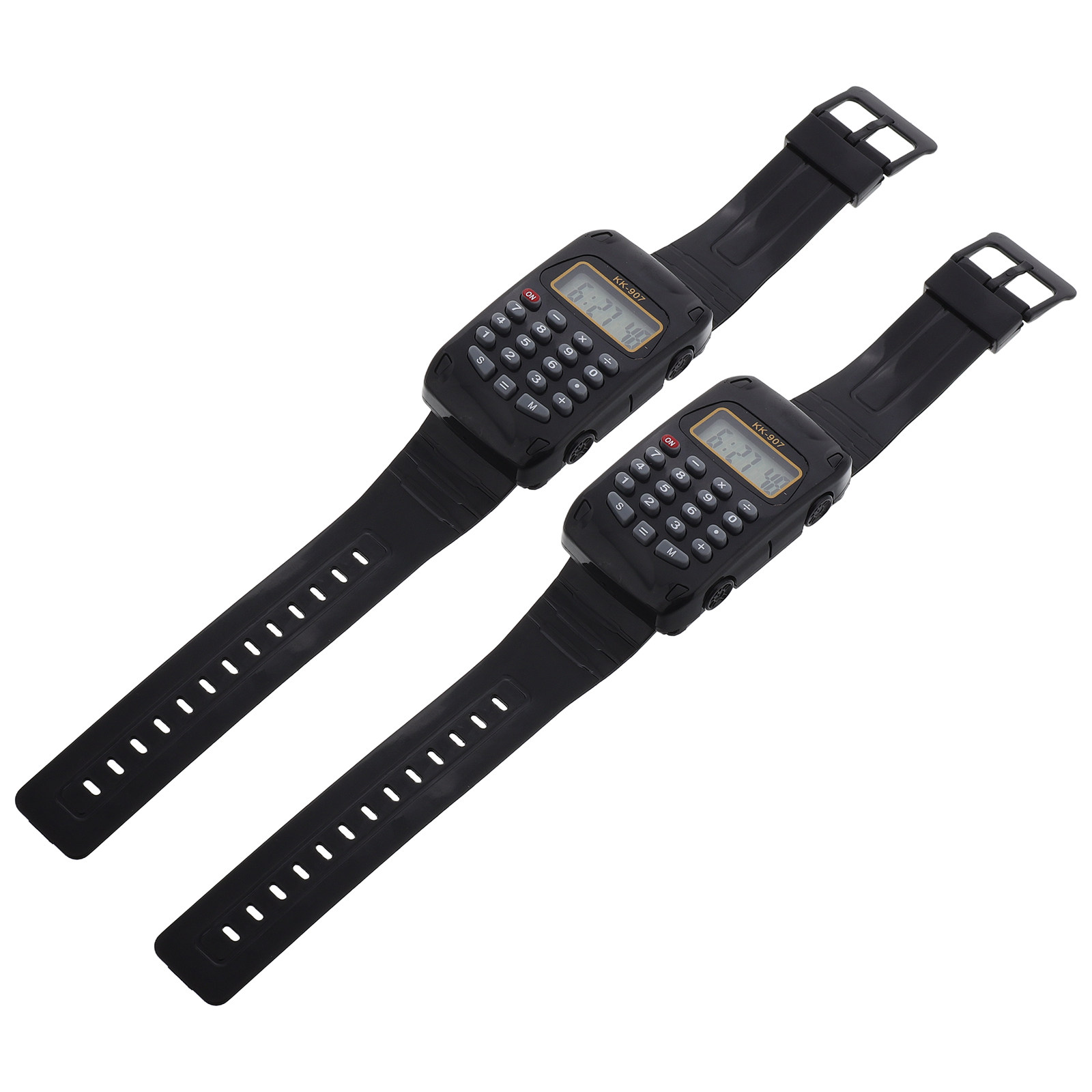 2Pcs Educational Calculator Wa - Luxury Watch White recension och pris