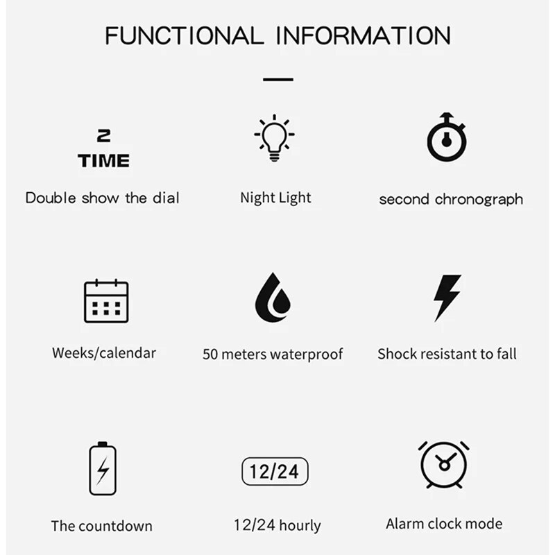 SANDA Brand G Style LED Digita - Perpetual Calendar Watch recension och pris