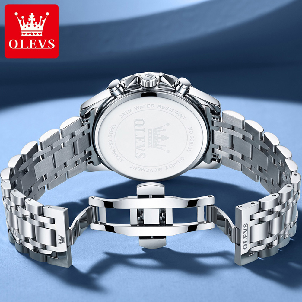 OLEVS 3653 Brand Moon Phase Ca - Luxury Watch Maker recension och pris