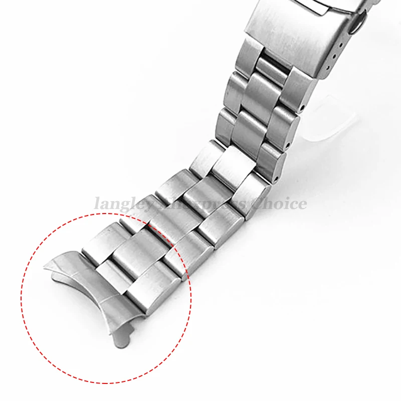 Curved End Link for Seiko SKX0 - Luxury Watch Green recension och pris