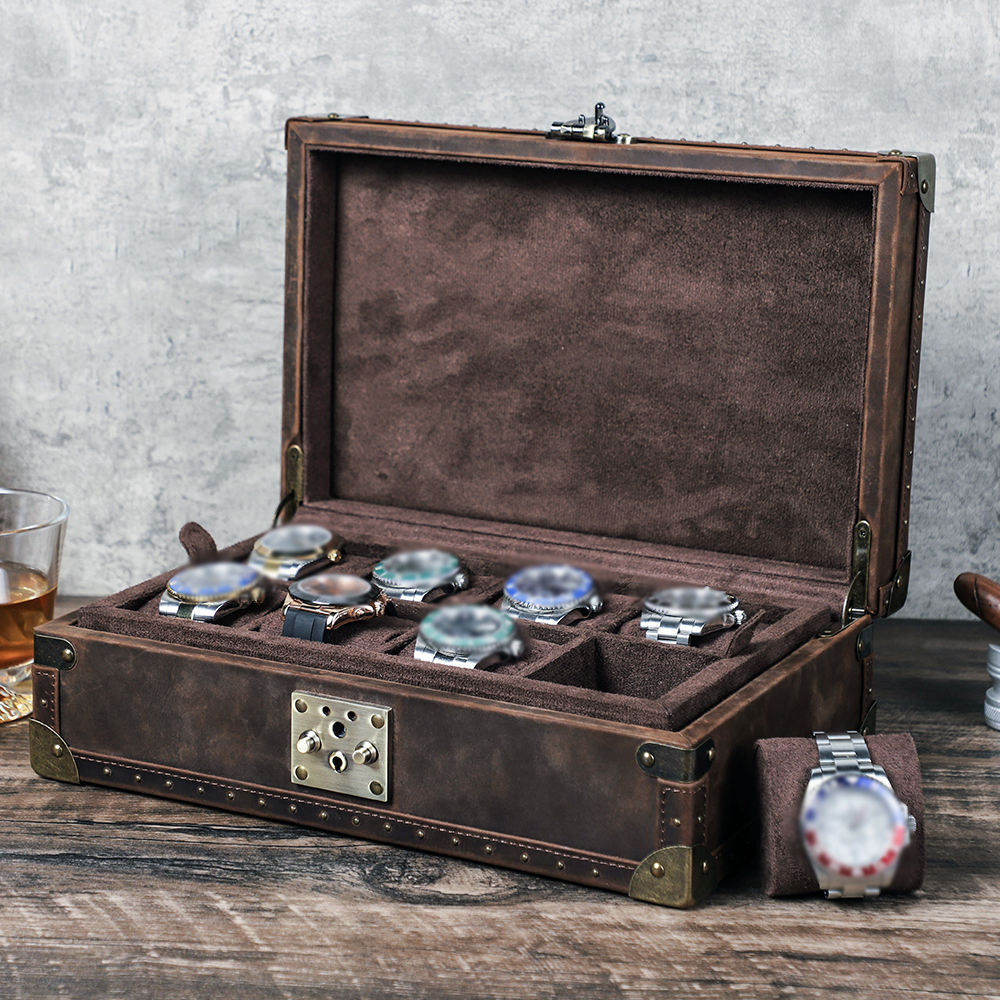 CONTACT'S FAMILY 8 Leather Cus - Luxury Watch Vintage recension och pris