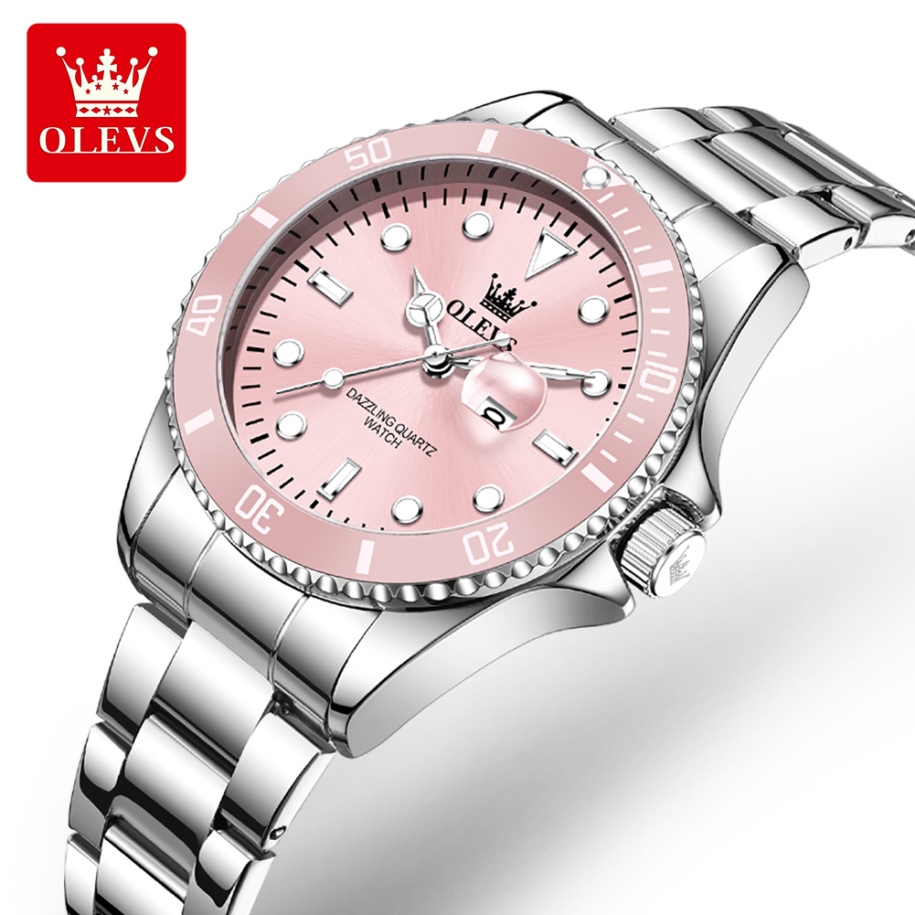 OLEVS Luxury Quartz Women's Wa - Luxury Watch Green recension och pris