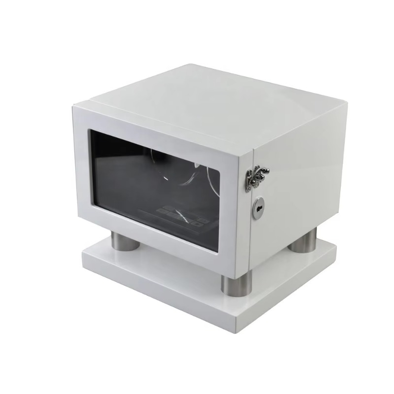 White Brown Leather Controller - Luxury Watch White recension och pris