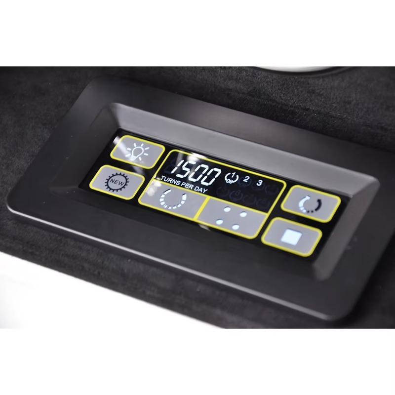 White Brown Leather Controller - Luxury Watch White recension och pris