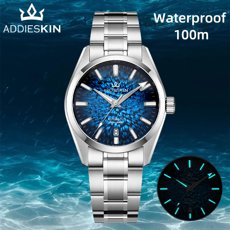 AddiesKin K003 Men's Mechanica - Exhibition Movement Display recension och pris