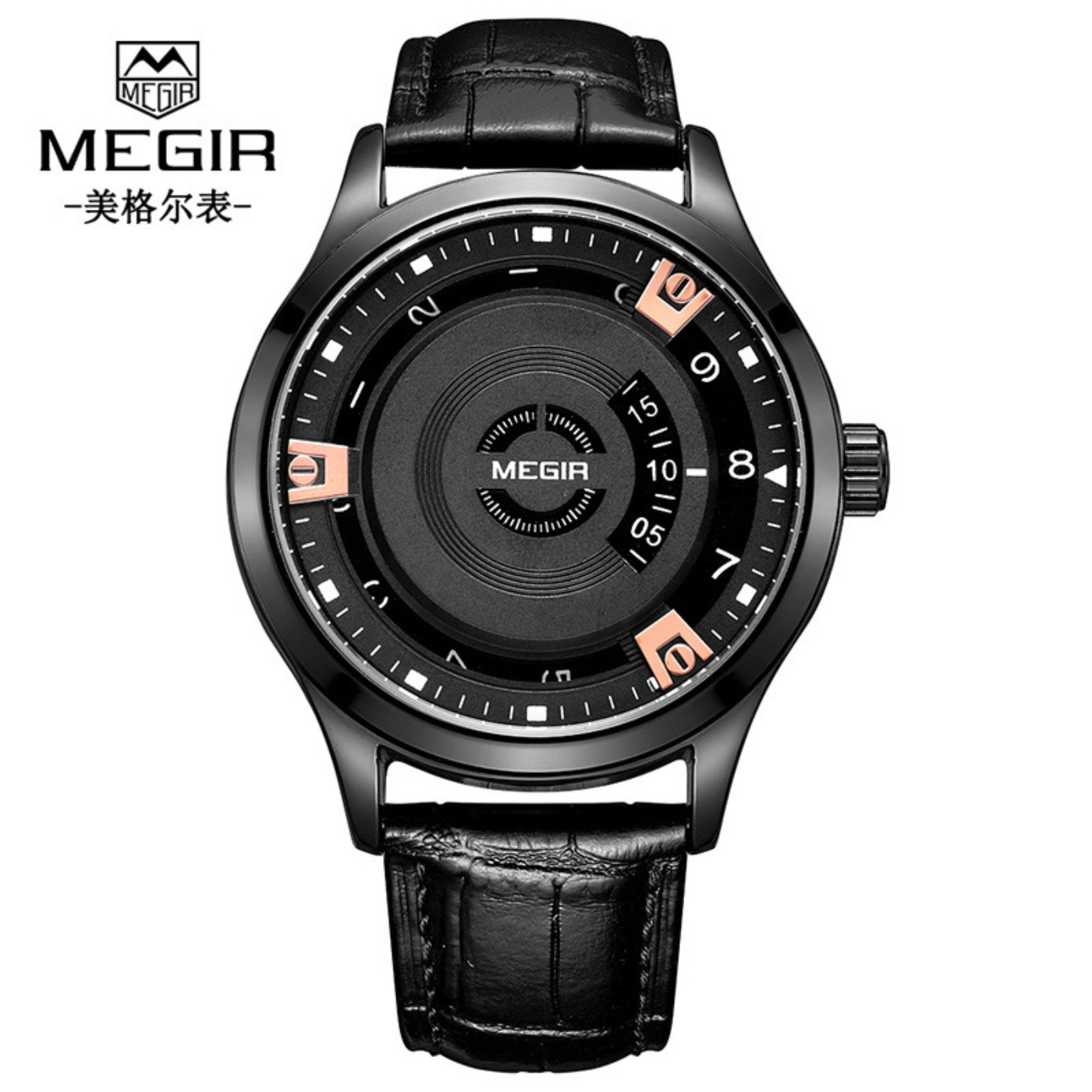 MEGIR Men Watches Luxury Leath - Luxury Watch Straps recension och pris