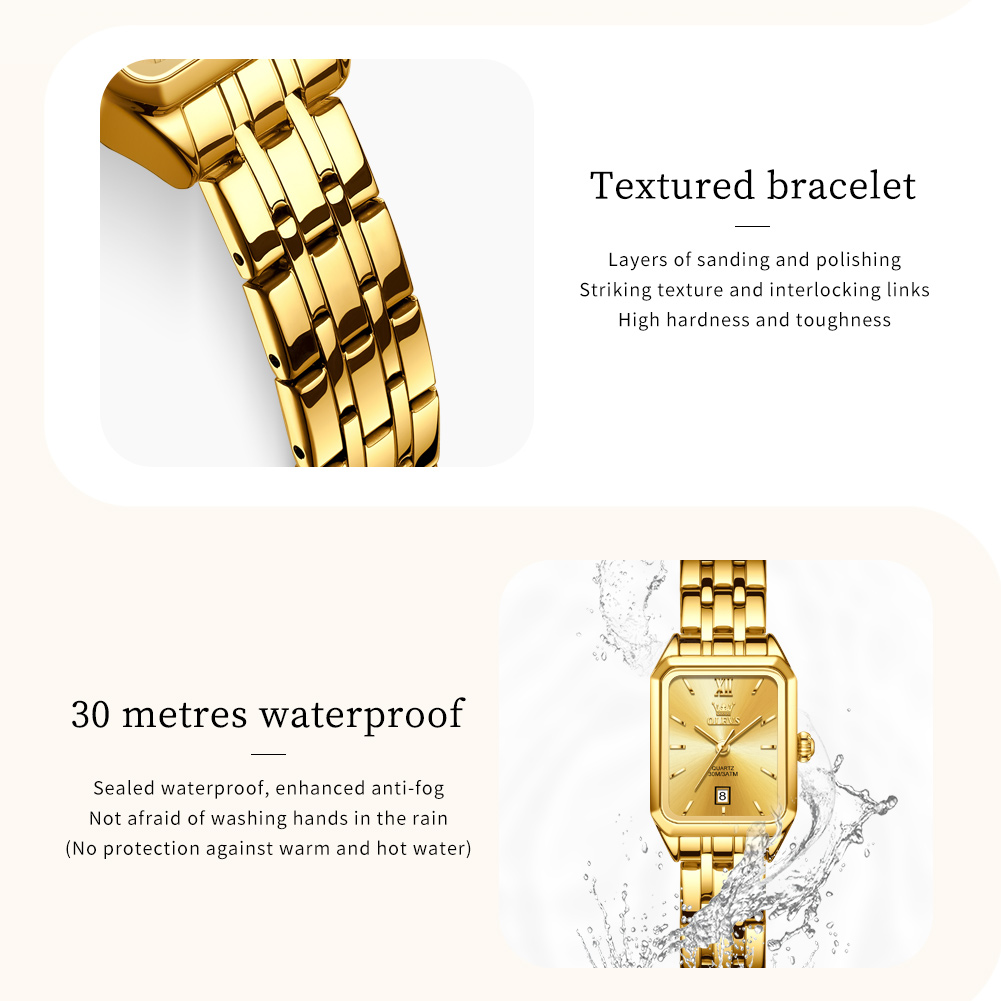 OLEVS Luxury Top Brand Women's - Luxury Watch Green recension och pris
