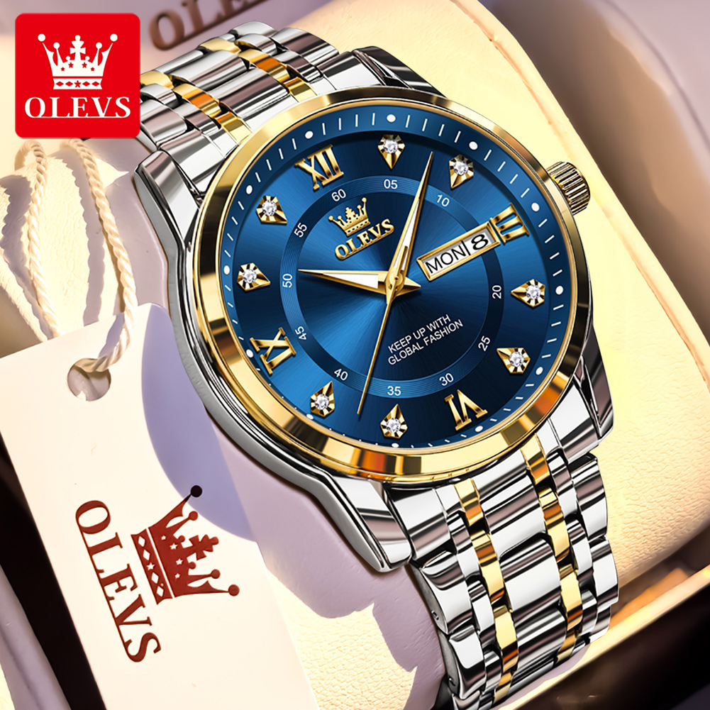 OLEVS Brand Fashion men's watc - Luxury Watch Maker recension och pris