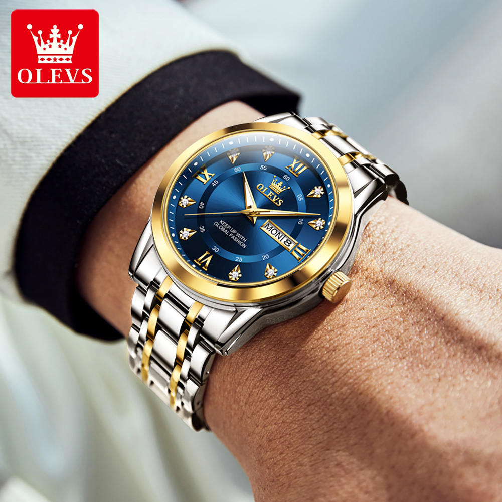 OLEVS Brand Fashion men's watc - Luxury Watch Maker recension och pris