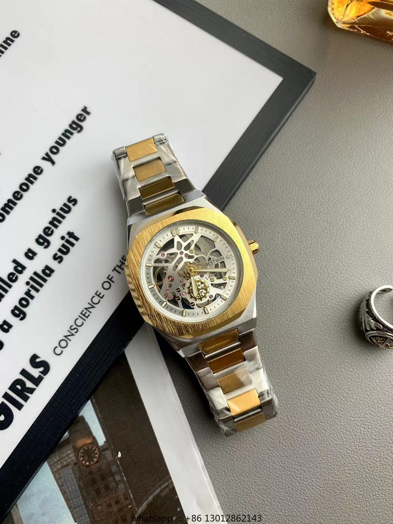 Steel strip waterproof persona - Luxury Watch Green recension och pris