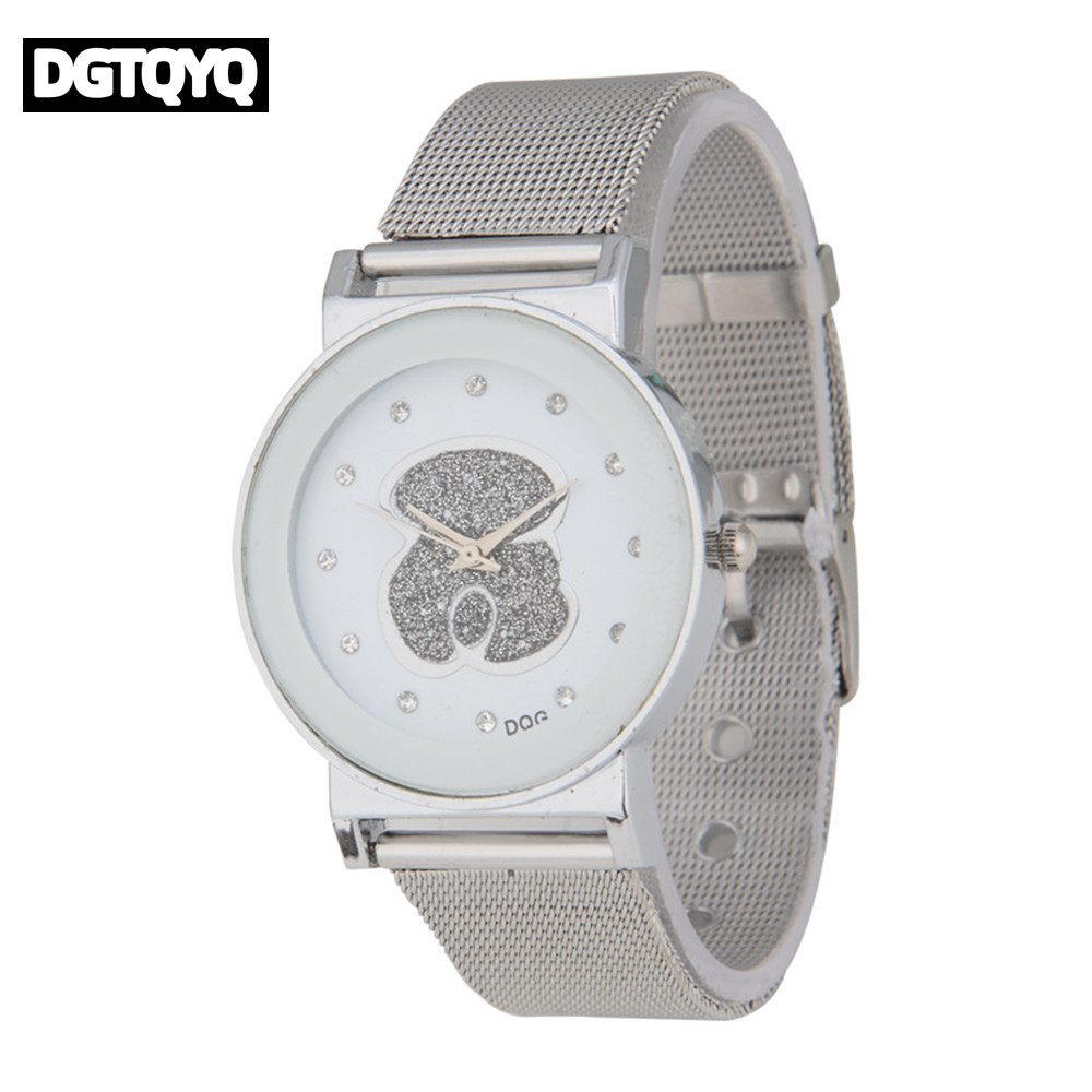 Luxury Ladies Black White Bear - Luxury Watch White recension och pris