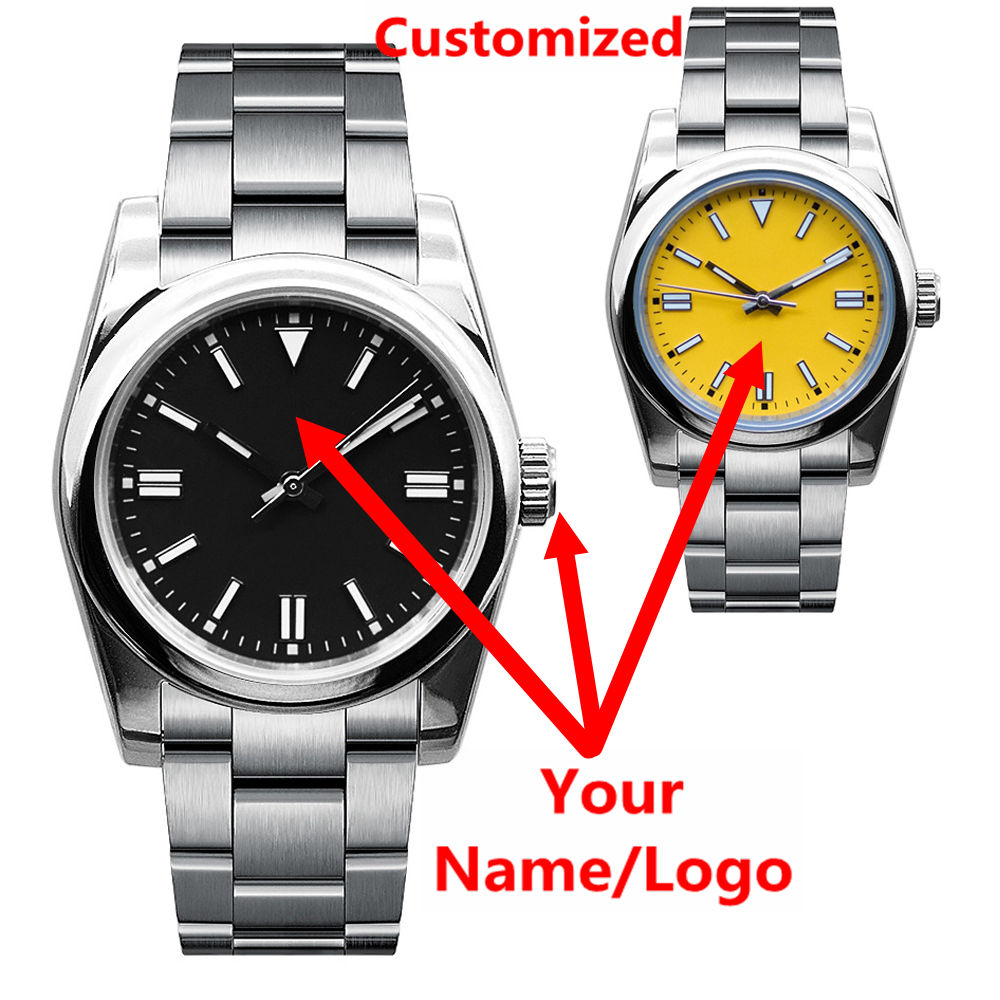 Custom Logo Mens Watch Sapphir - Luxury Watch Price recension och pris