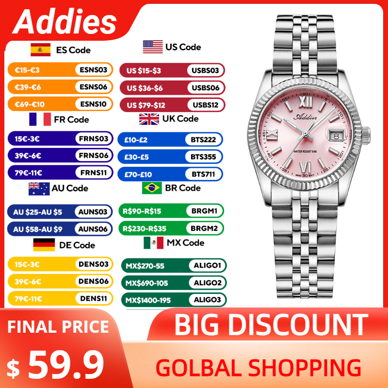Addies Luxury Woman Watch Sapp - Luxury Watch Gift Box recension och pris