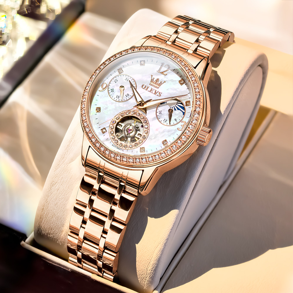 OLEVS Women's Watches Top Bran - Luxury Watch Gift Box recension och pris