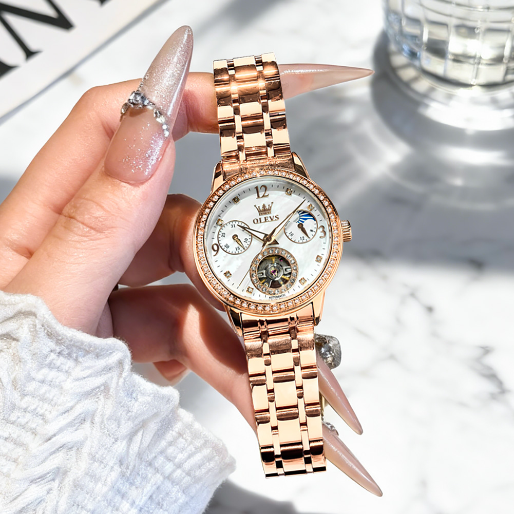 OLEVS Women's Watches Top Bran - Luxury Watch Gift Box recension och pris