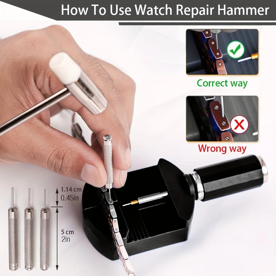 Watch Link Removal Tool Kit, W - Luxury Watch Cleaning Kit recension och pris