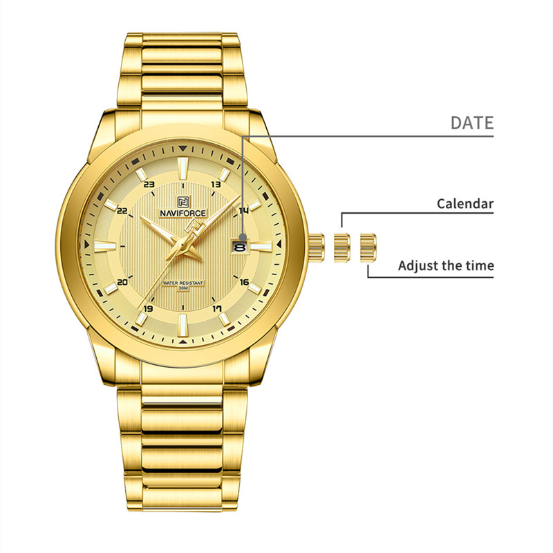 2024 Top Brand NAVIFORCE Mens  - Luxury Watch Maker recension och pris